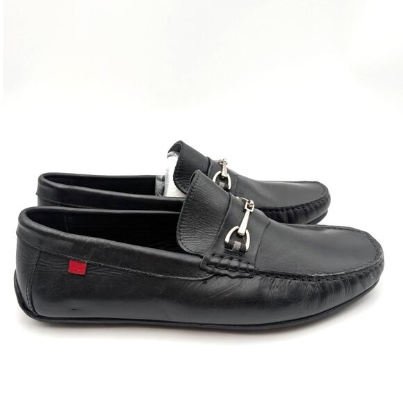 MJNY by Marc Joseph Slip-On Loafer Shoes Men's Leather Black Size US10 EU43 - Picture 3 of 11